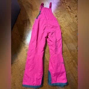 Arctix Kids snow pants Overalls in Bright Pink